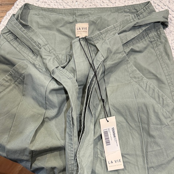 Womens Sage Green Chinos - Picture 5 of 6